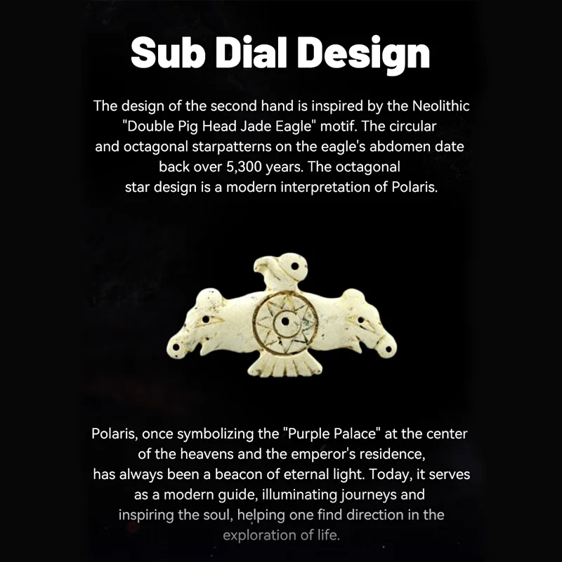 Seagull Natural Series Men Watch Automatic Mechanical Watch Polaris Sub Dial Luminous Luxury Dress Men Wristwatch 6180 2025 New