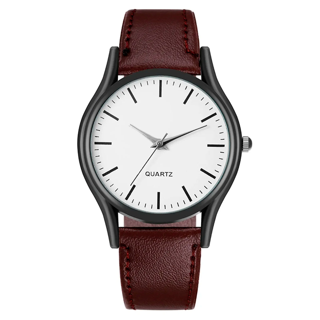 Reloj Hombre Watches for Men Business Mens Watch Luxury Leather Bracelet Quartz Wristwatch Casual Clock Gift Montres Hommes