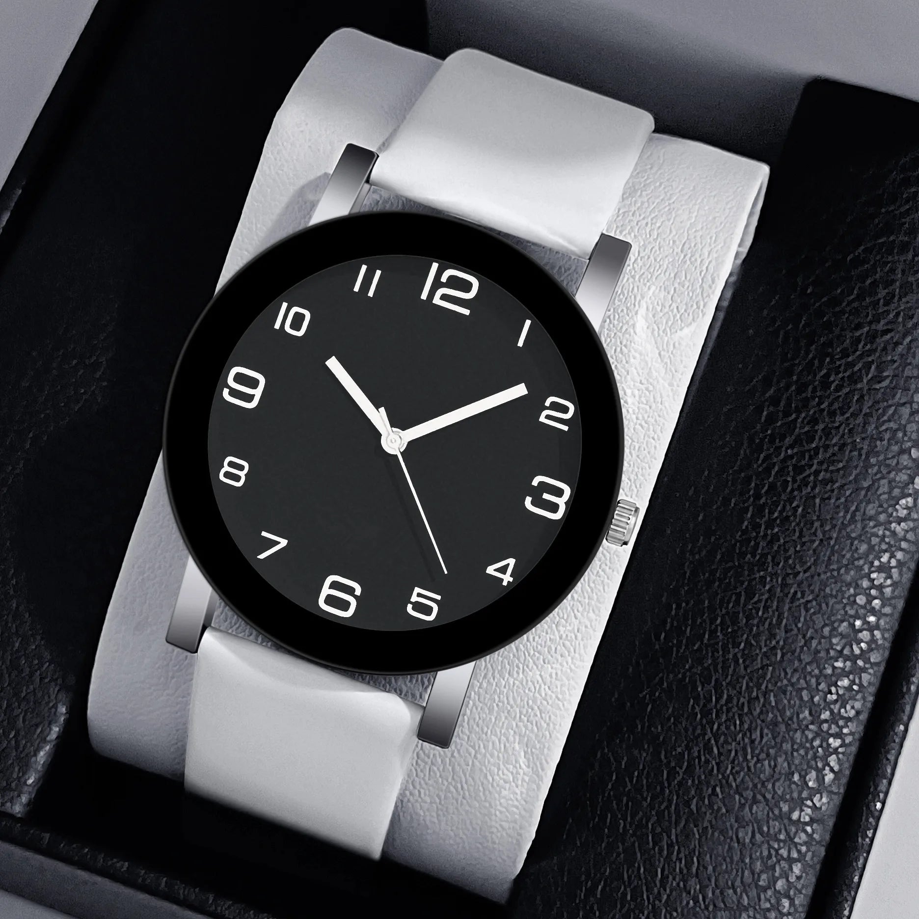 Top Brand Luxury Men Watch Casual Leather Quartz Men's Watches Simple Round Dial Male Wristwatch Clock Gift montre homme