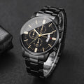 Fashion Men Business Watches Luxury Calendar Quartz Watch for Man Clock Relogio Masculino Montre Homme（Without Box）