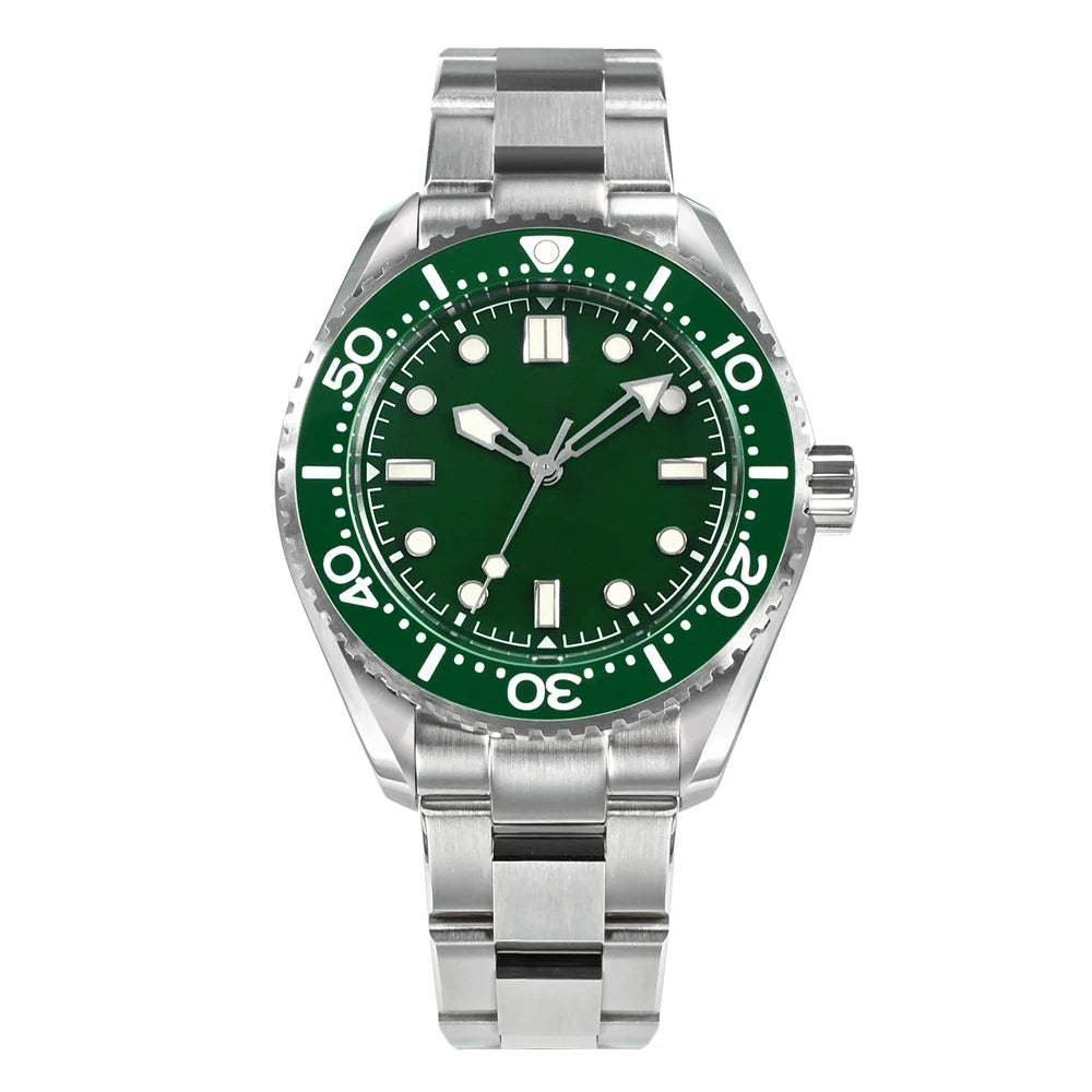 San Martin 41.5mm 8215 8315 Mechanical Wristwatches Automatic Men Watches Sport Bracelet 20ATM Luminous Montre Homme SN0036