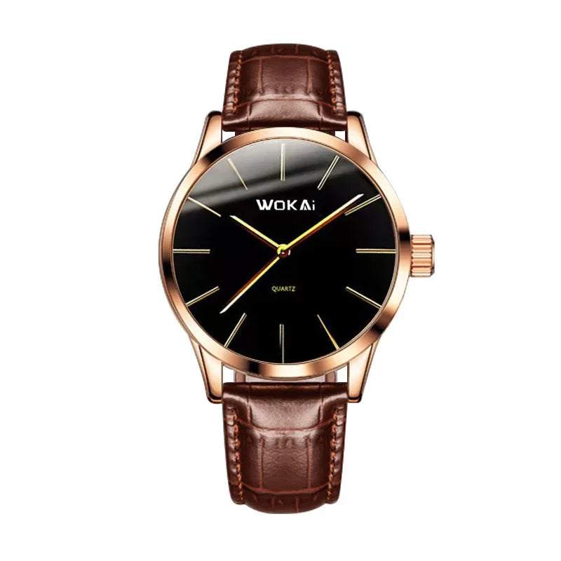 2025 Fashion Business Watch Men Watches Reloj Hombre Casual Leather Band Quartz Wristwatches Men Relogio Masculino Montre Homme