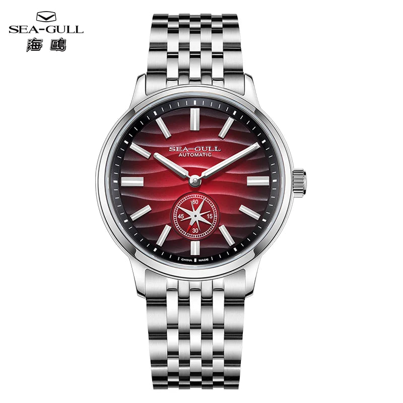 Seagull Natural Series Men Watch Automatic Mechanical Watch Polaris Sub Dial Luminous Luxury Dress Men Wristwatch 6180 2025 New