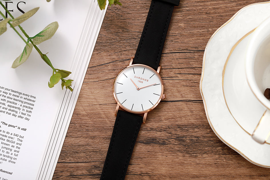 CHRONOS Luxury Brand Watch For Men Women Minimalist Fashion Quartz Wristwatches Unisex Casual Analog Classic Male Montre Femme